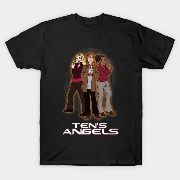 Ten's Angels T-Shirt by quietsnooze